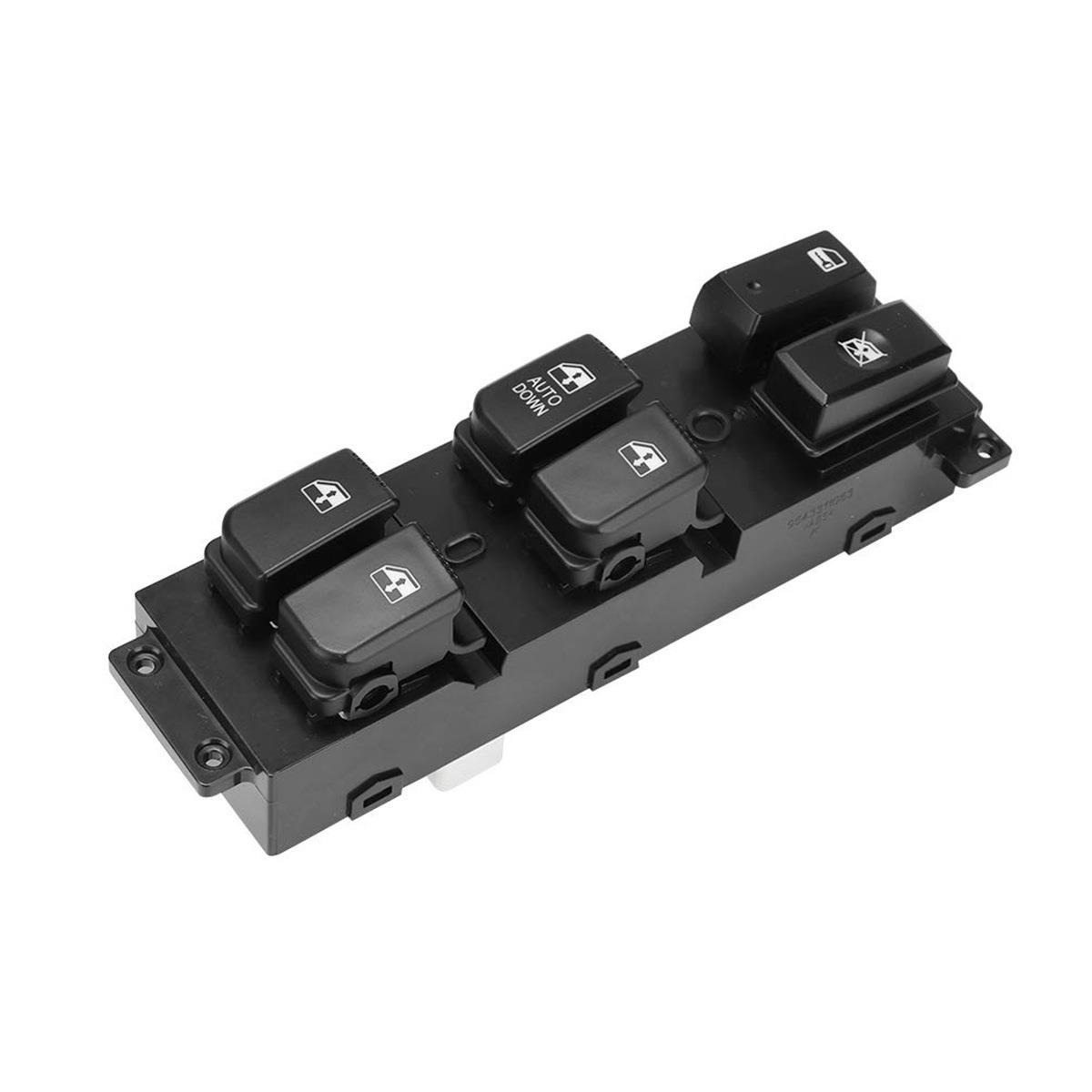 圣达菲CM2007‑2011车窗控制开关ABS左前电动车窗开关93570-2B000