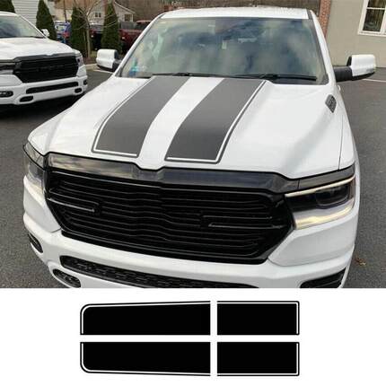 适用于道奇Dodge Ram 1500 2500 尾箱车贴车头车身贴纸A1743
