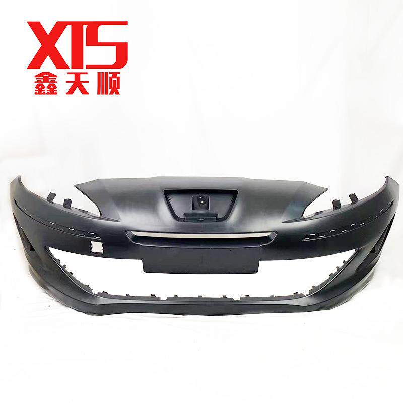 适用于标致老408前保险杠老408前杠皮前嘴7401VJ