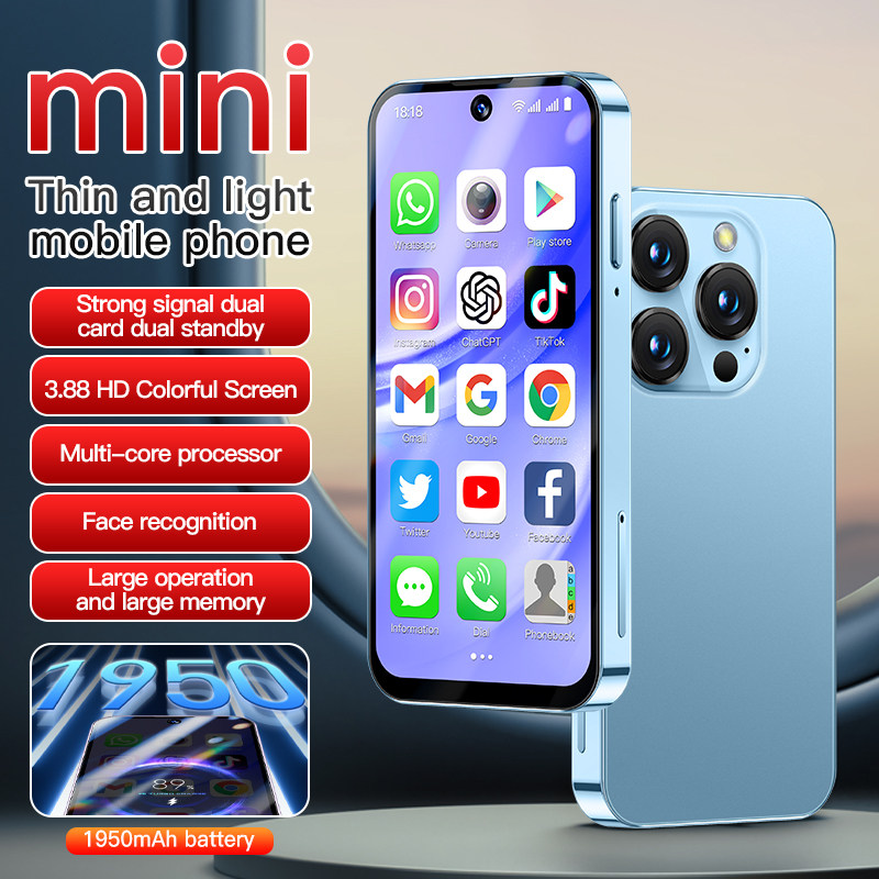 SOYES/索野（数码） XS19Pro跨境超mini安卓迷你小手机全网通4G