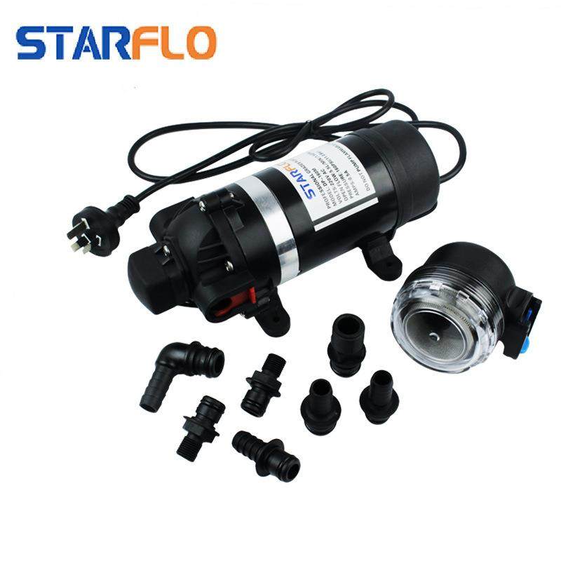 220v高压冷水洗车泵隔膜大功率洗车器家用园林隔膜泵洗碗机微型泵