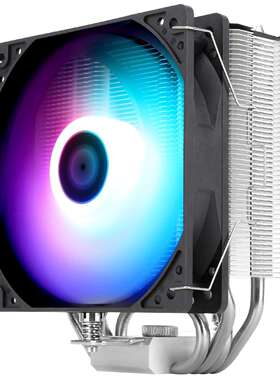 ThermalRight利民AX120R SE ARGB电脑CPU散热器4热管温控炫彩风扇