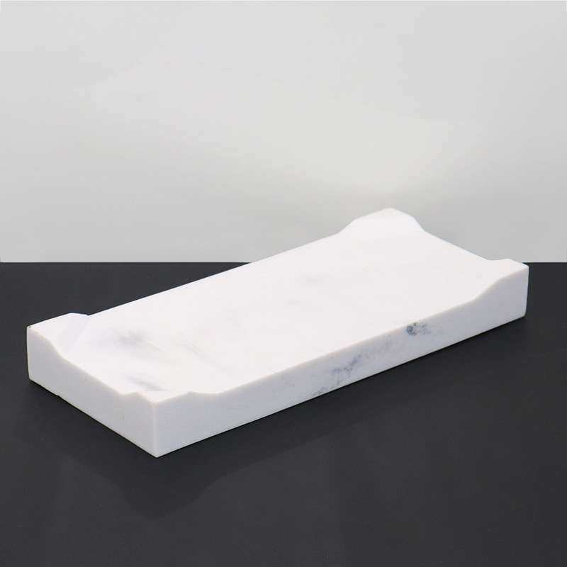 人造大理石洗漱托盘长方形托盘浴室卫生间轻奢洗手台托盘置物架子