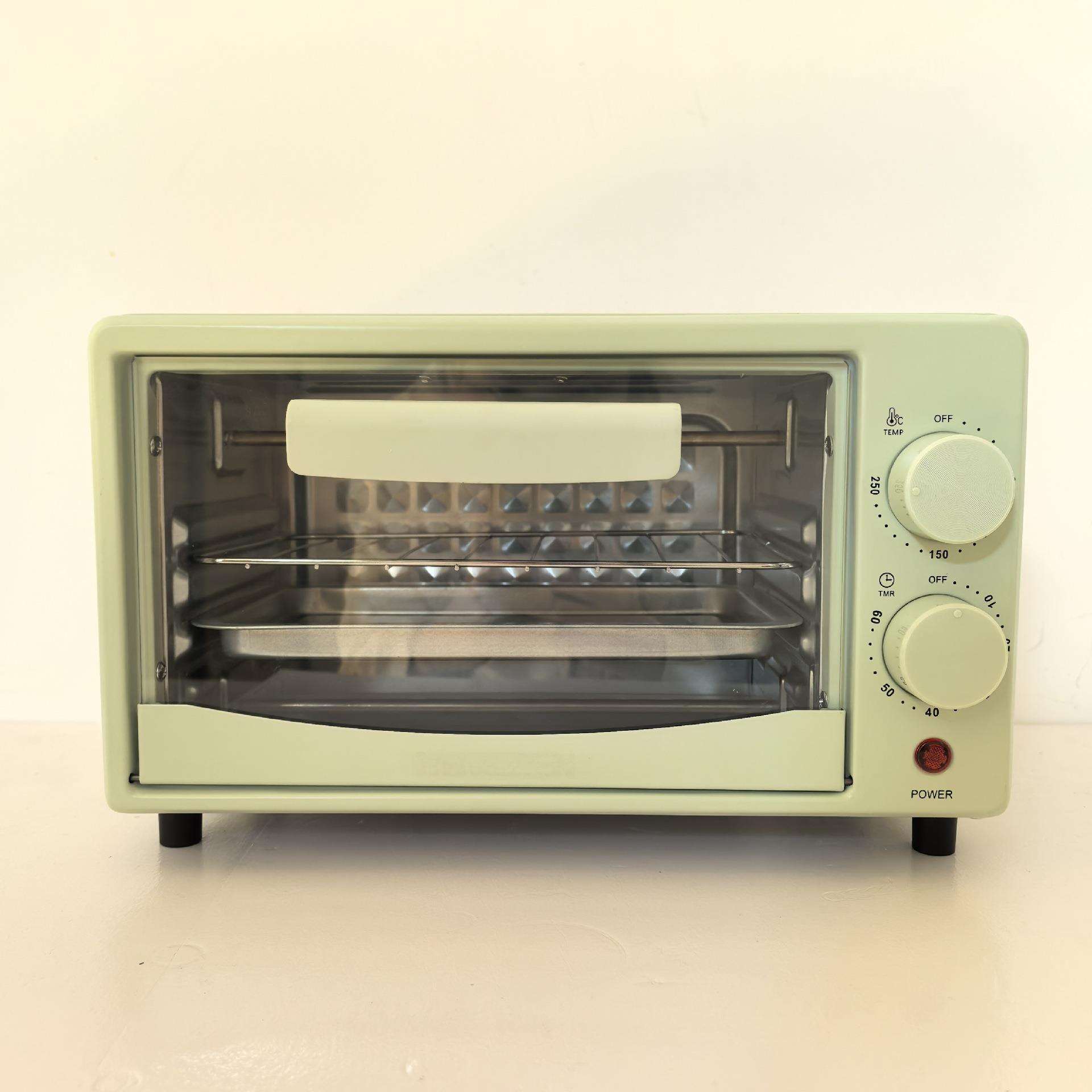 110V美规烤箱12L家用多功能小型双层式烘焙电烤箱12L~25L电烤箱