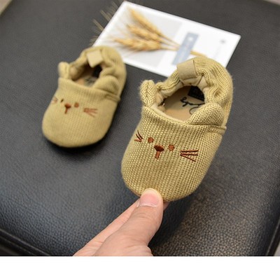 春秋季0-d6-12个月婴儿鞋子软底防滑男女步前鞋宝宝不掉鞋学热卖
