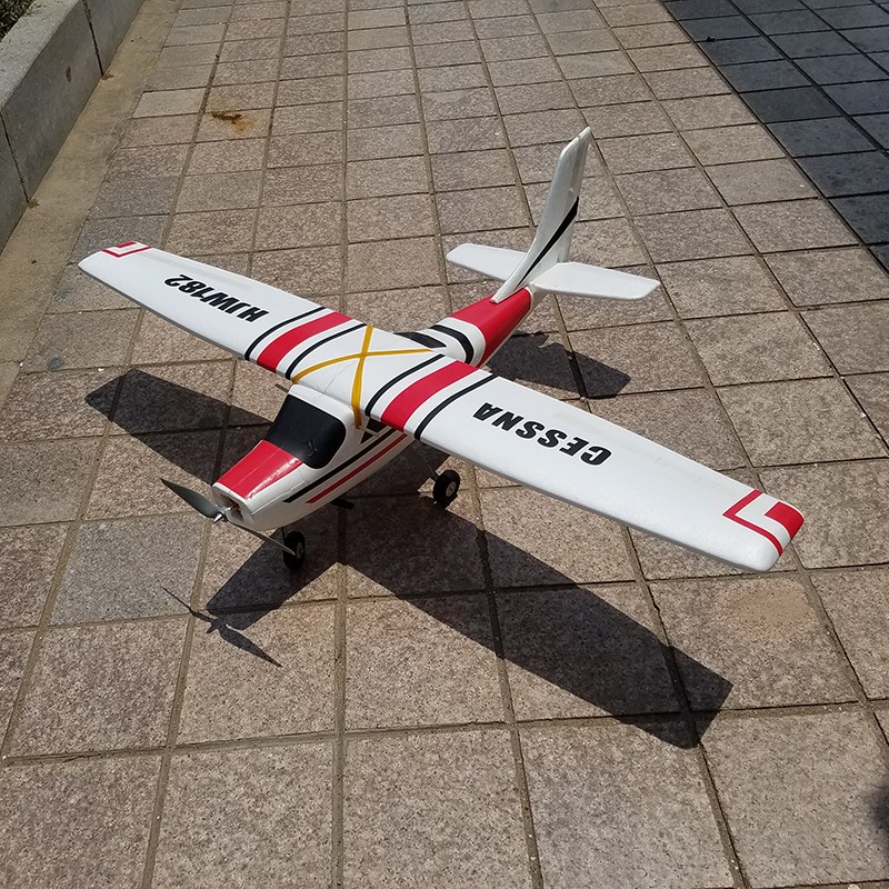 航模固定翼飞机塞斯纳cessna182翼展1.2米赛斯纳遥控入门练习空机