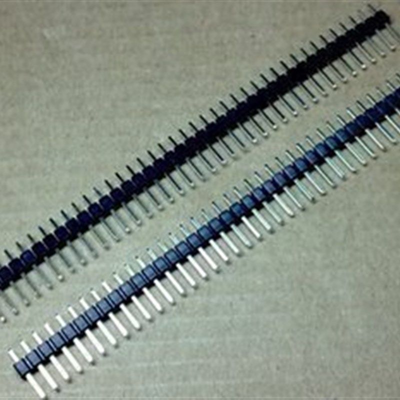 多色可选 间距2.54MM 单排排针 单排针 插针 1*40PIN 普通