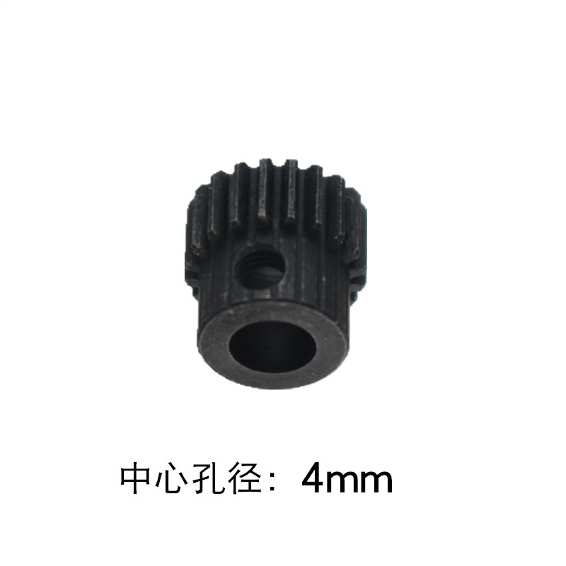 45号钢齿轮 20T主轴齿轮 0.5模电机模型金属机械传动齿轮机器人车