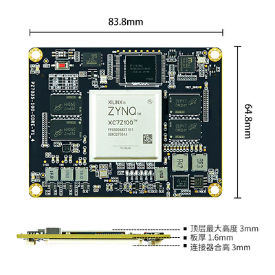 [璞致]FPGA核心板 ZYNQ核心板 ZYNQ7035 7045 7100核心板  PCIE U