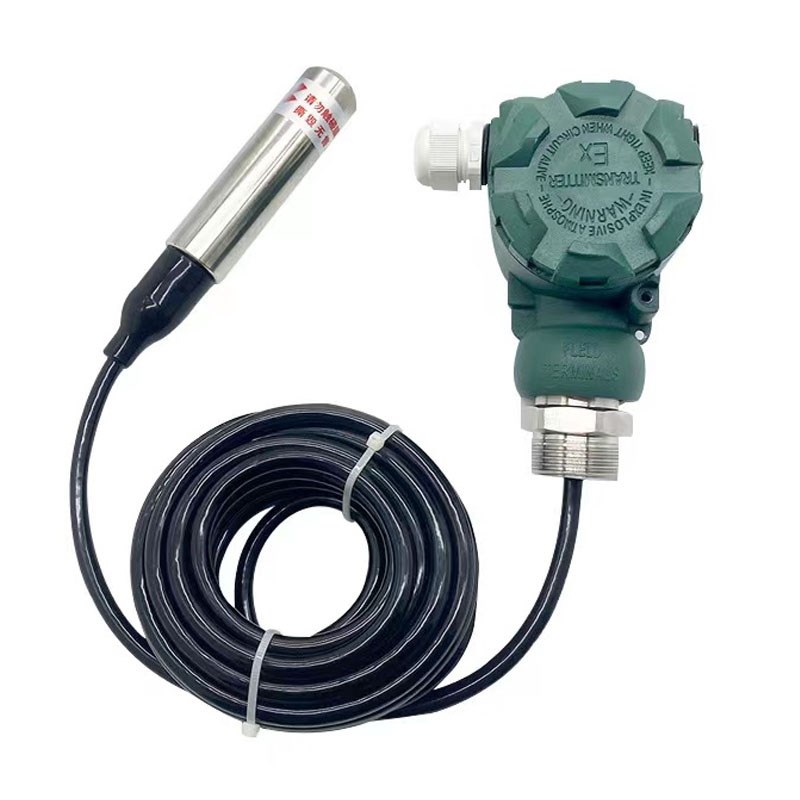 投入式4液变送器164分体显示水位传感器控制污水静压式2液位计-0m