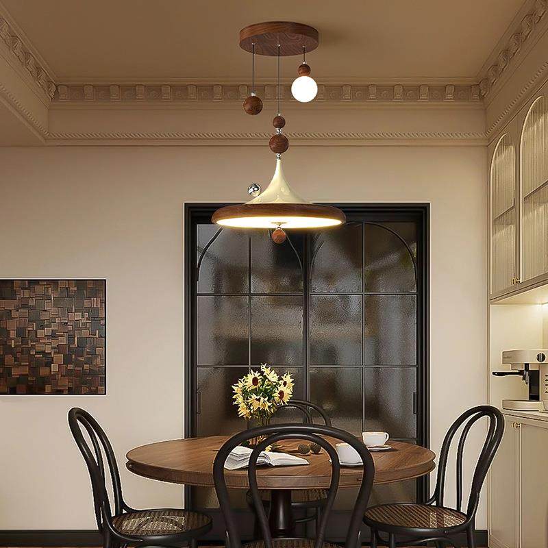 餐厅吊灯中古风复古胡桃木色创意圆球餐桌吧台灯温馨氛围感护眼灯,鲜花速递/花卉仿真/绿植园艺,割草机/草坪机,淘宝优惠券,粉丝福利购,淘宝优惠卷