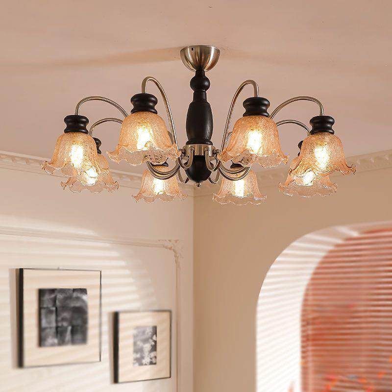 法式中古客厅灯复古南洋风大厅主灯花朵高级感卧室灯氛围轻奢灯,鲜花速递/花卉仿真/绿植园艺,割草机/草坪机,淘宝优惠券,粉丝福利购,淘宝优惠卷