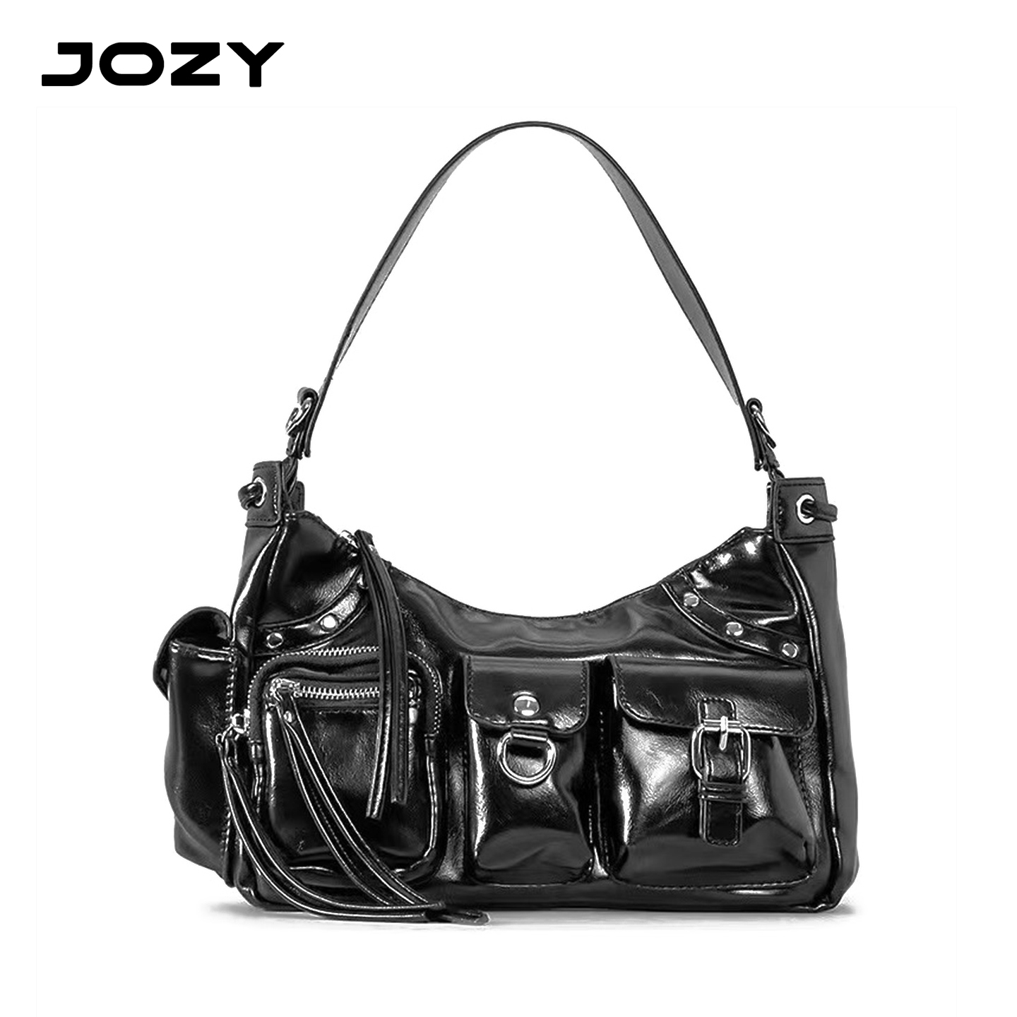 JOZY官方正品铆钉美式风机车包