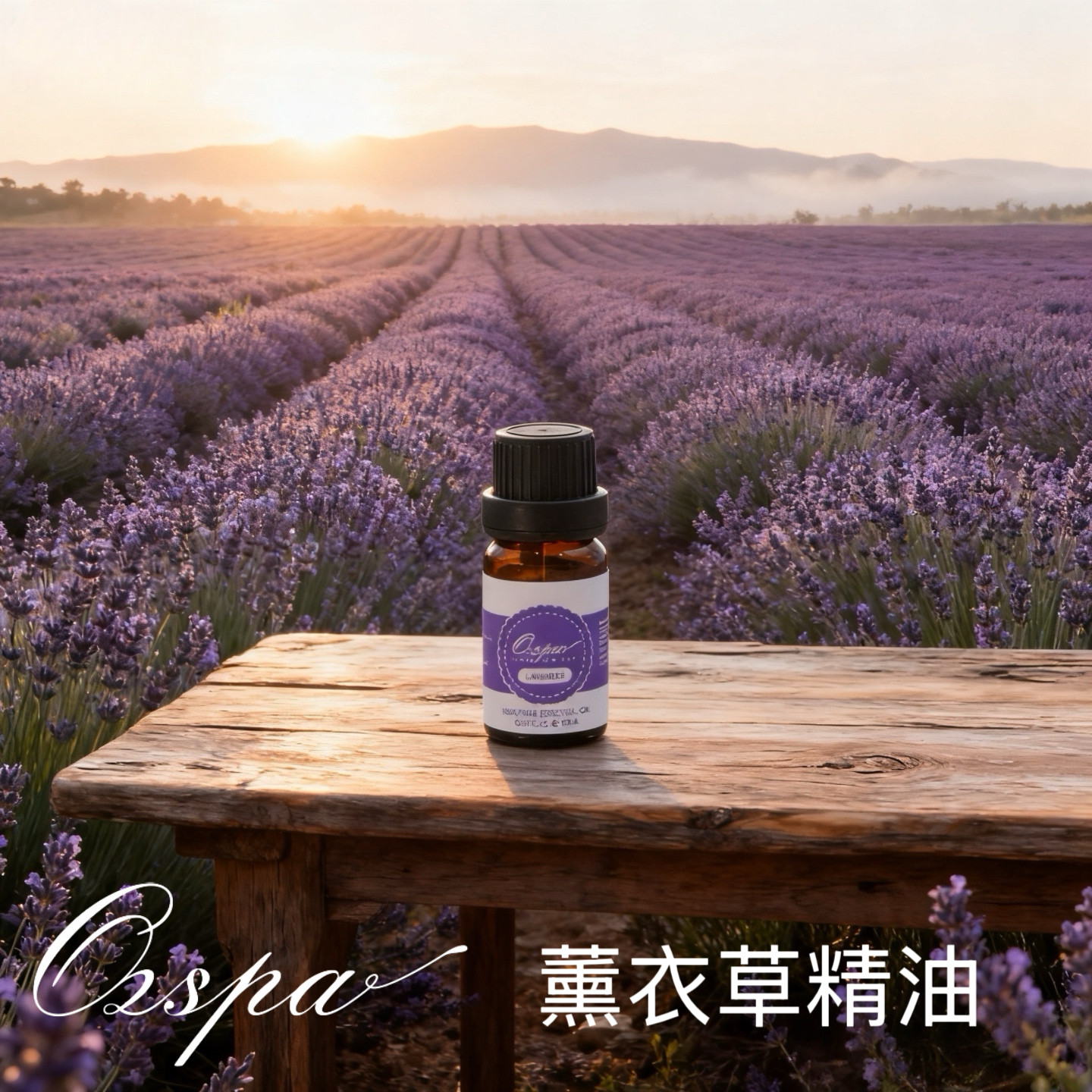 Ozspa法国薰衣草精油纯植物萃取