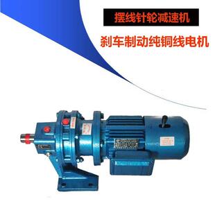 摆线 线针轮卧式BWD1立式减速机XWD2变速带直连马达配国标铜芯电
