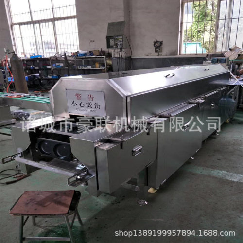 自动连续式煎蛋机  自动出模  产量根据客户需求定 尺寸
