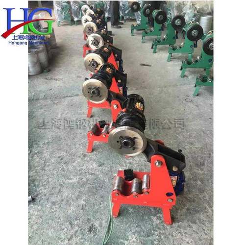 不锈钢螺旋管切管机便携式钢管镀锌管衬塑管切割机管子切割设备