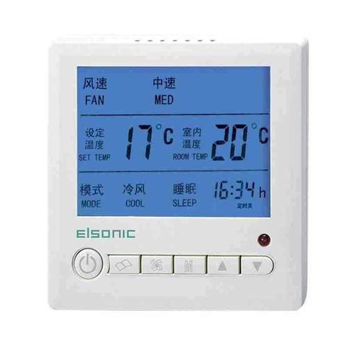 风机盘管亿林AC803液晶温控器恒温调温静音智能精准控温控制器