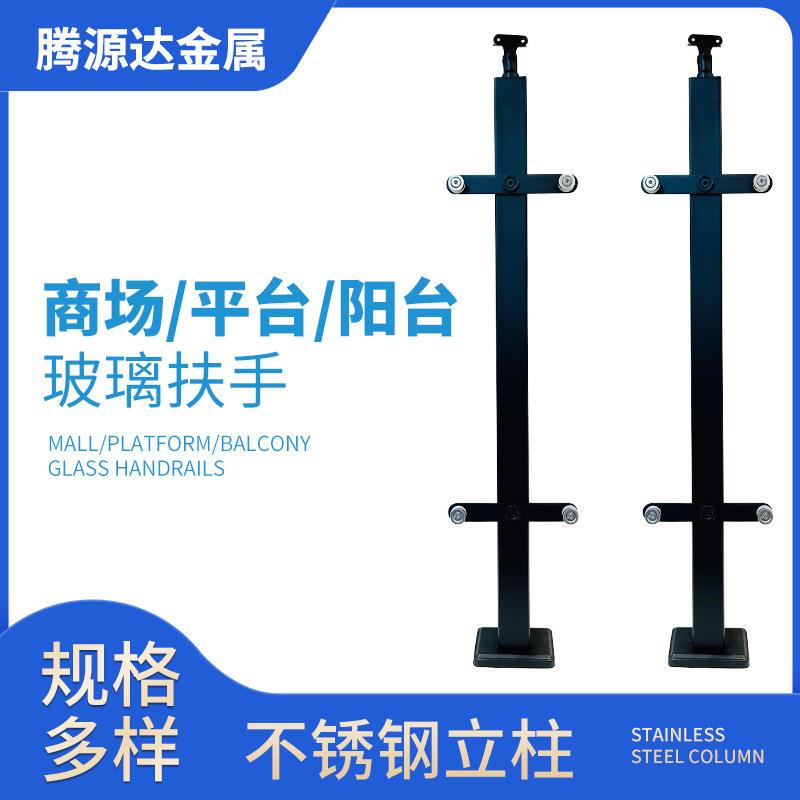 304不锈钢工程立柱不锈钢楼梯扶手配件不锈钢楼梯立柱
