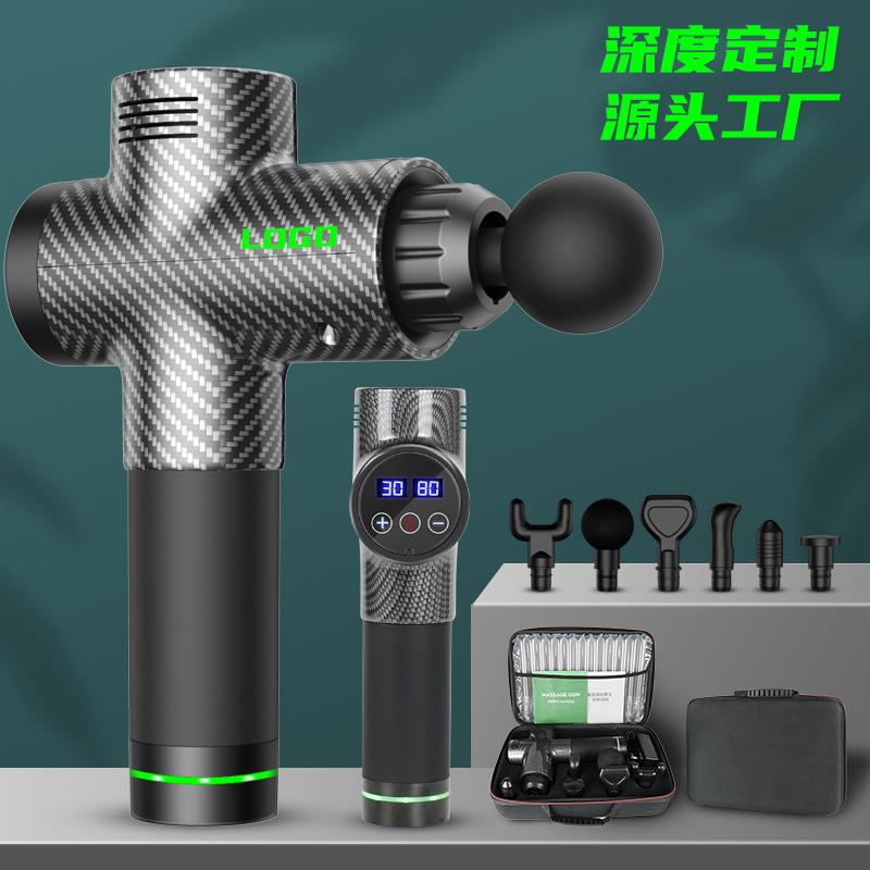 工厂电动按摩器按摩枪筋膜枪Massagegun可印制LOGO健身器材