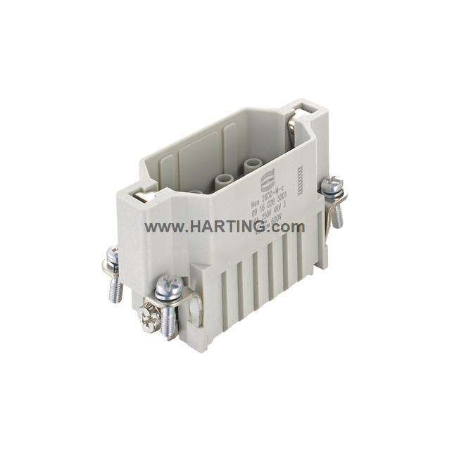 09160283001 Han 28DD M-c HARTING重载连接器 28芯高密度10A公芯