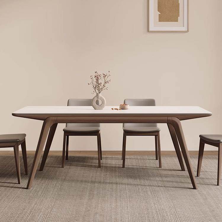 实木岩板餐桌现代简约进口白蜡木实木腿长方形亮光白色岩板餐桌椅,特色手工艺,其他特色工艺品,淘宝优惠券,粉丝福利购,淘宝优惠卷