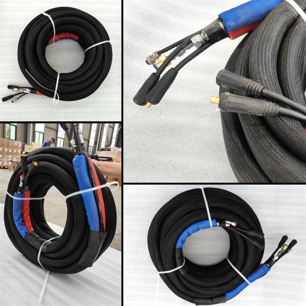 15米管道聚氨酯聚脲喷涂机加热管聚氨酯发泡机配套加热管路现货