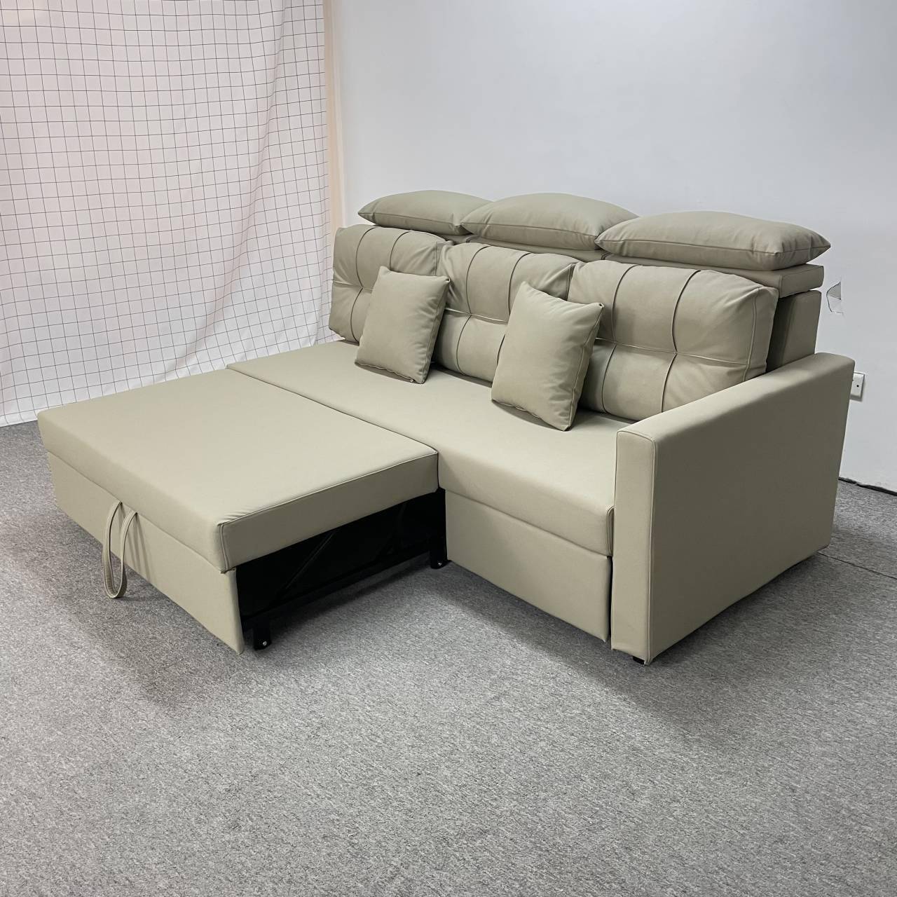 多功能小户型沙发客厅公寓免洗科技绒布沙发床现代简约风梳化