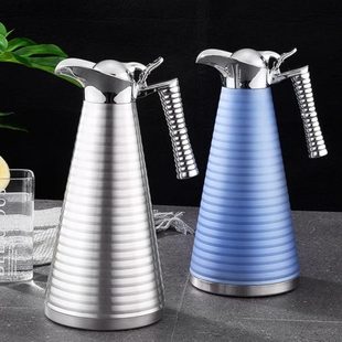 水壶米暖咖啡壶不锈钢保温壶保温水壶沃30暖壶大容量家用热水瓶4