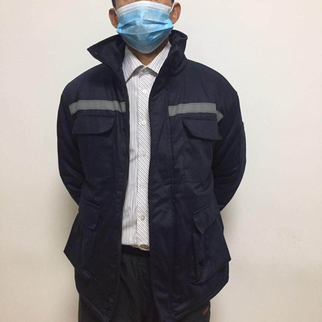劳保棉袄男加厚冬季工作服船厂棉服保暖工人马甲汽修冷库包邮