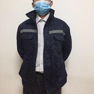劳保棉袄男加厚冬季工作服船厂棉服保暖工人马甲汽修冷库包邮