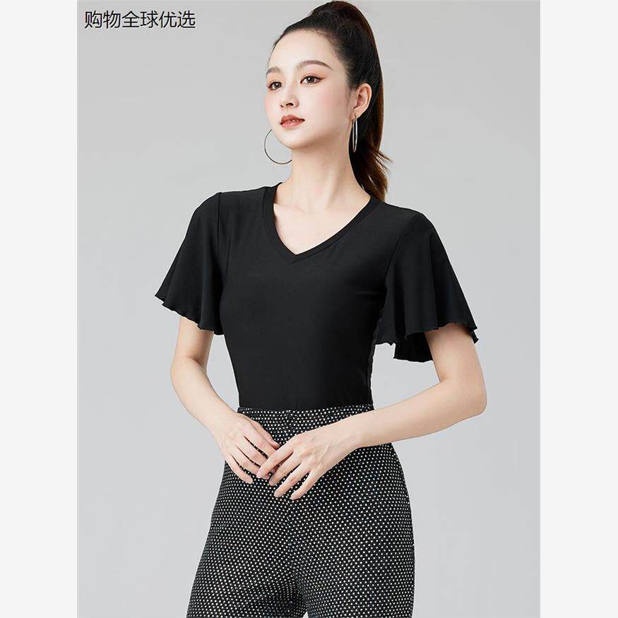拉丁舞蹈服2024新款上衣