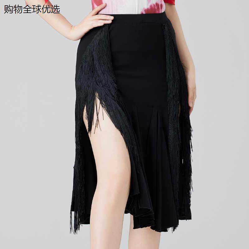 拉丁舞蹈服新款半身裙成