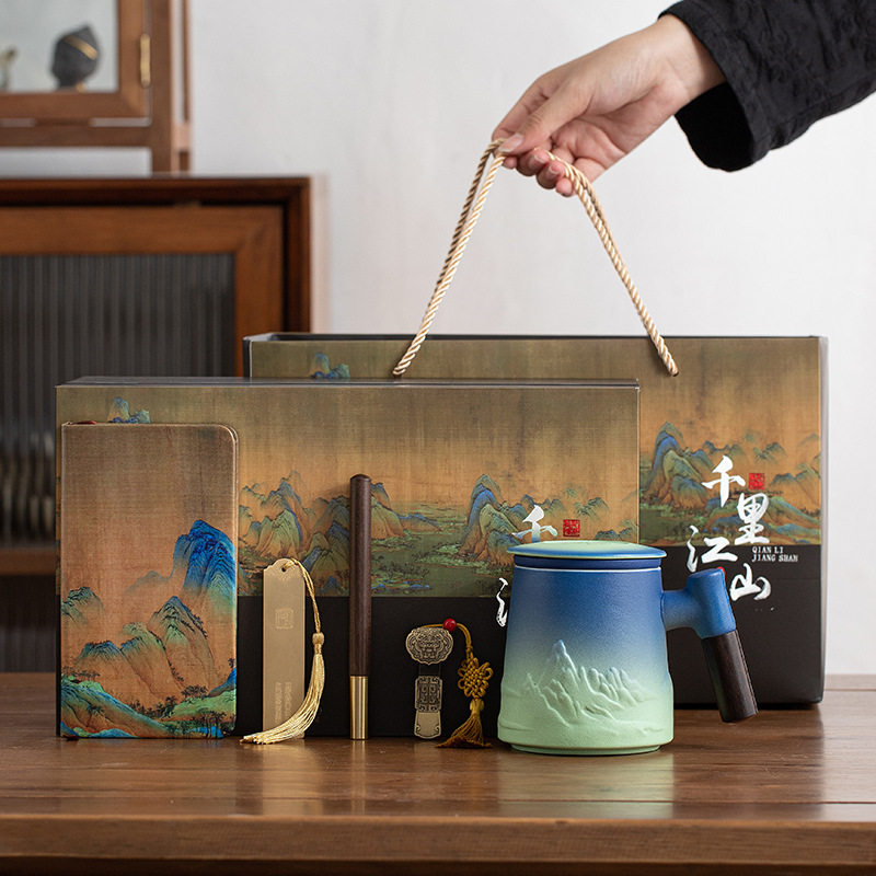 谢师礼毕业送给老师有纪念意义的礼物实用高档笔记本水杯礼盒送给