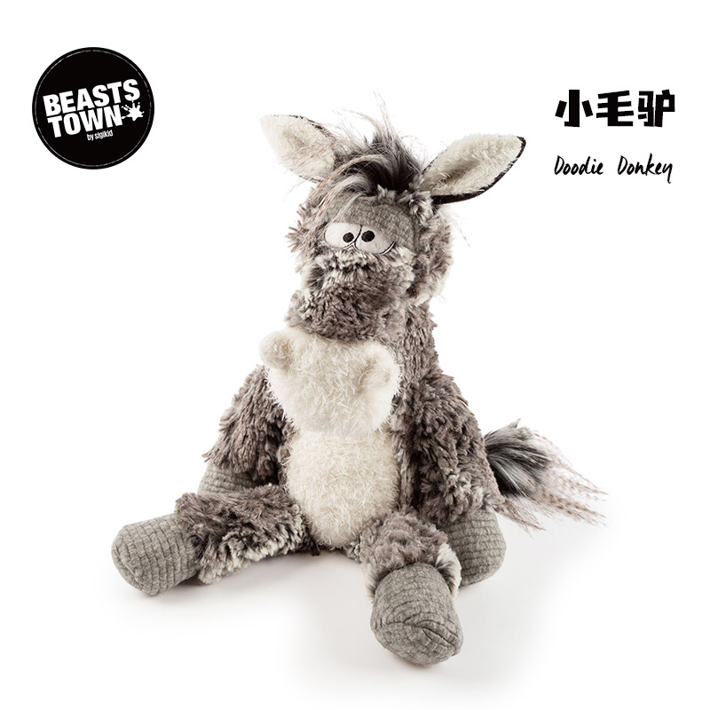 Beaststown小毛驴公仔玩偶
