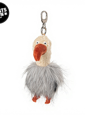 【新品】Beaststown搞怪奇异鸟书包背包玩偶挂件钥匙扣挂偶礼物