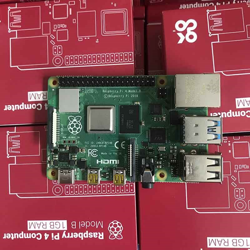 速发Currently Available Raspberry Pie 4B 4 s B- Type Raspber