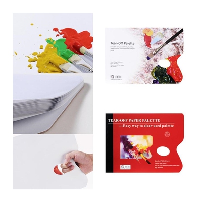 极速Paper palhette painting professional watercolor palette