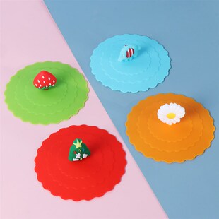 Reursable Silicone Seal Colors Suct Cute 10cm ver 极速24 Cup