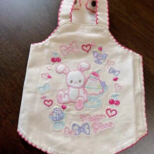 新品狗狗猫咪宠物狗马q尔济斯约克夏奶黄小马甲吊带宠物夏款衣服