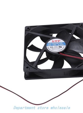 极速120mm x 25mm 12V 2Pin Sleeve BearingK Cooling Fan for Co