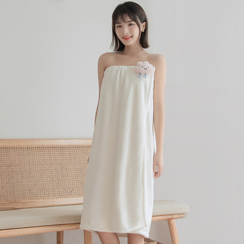 新品浴巾女加大长尺寸可穿可裹非纯棉家用I吸水洗澡2024新款厚抹