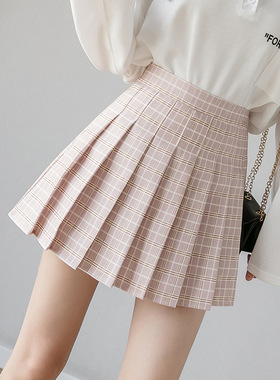 极速FESTY KARY Preppy Sstyle Summer Women Skirts 2021 Fashio
