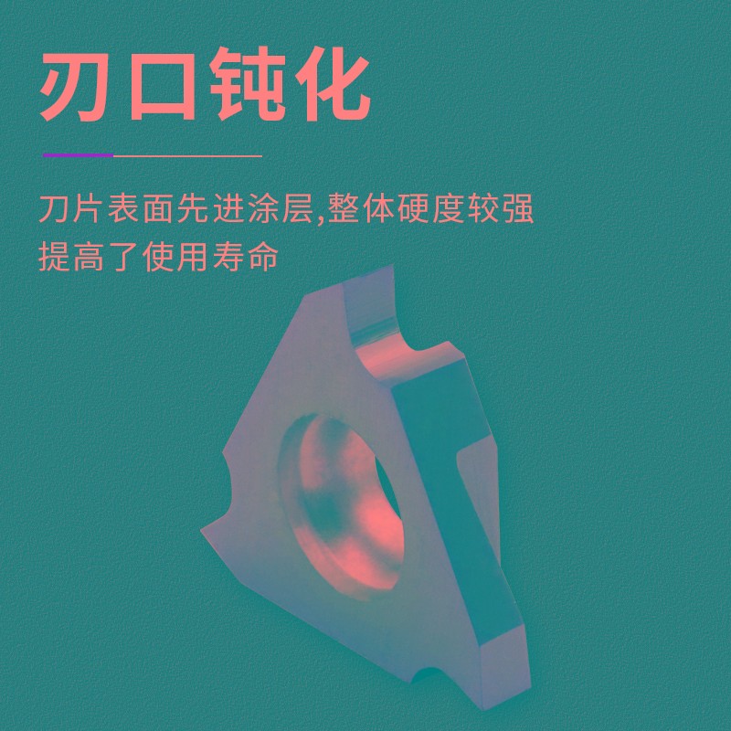 极速数控卡簧内槽浅槽刀片TGF32R100/200/300cSnc三角立装割槽切