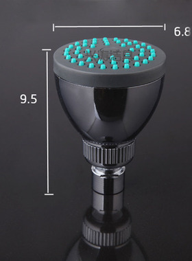 极速1pc Shower Head ABS Chrome Handheld Water SavinVg Rround