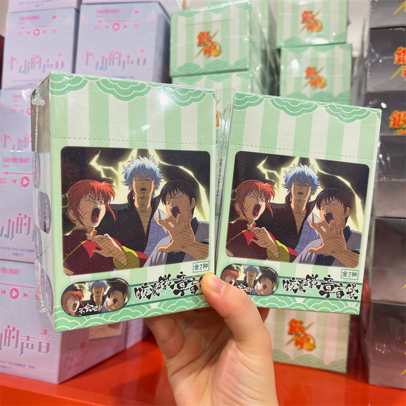 正版授权《银魂》胶囊徽章盲抽游戏动漫二次元潮玩周边谷子吧唧