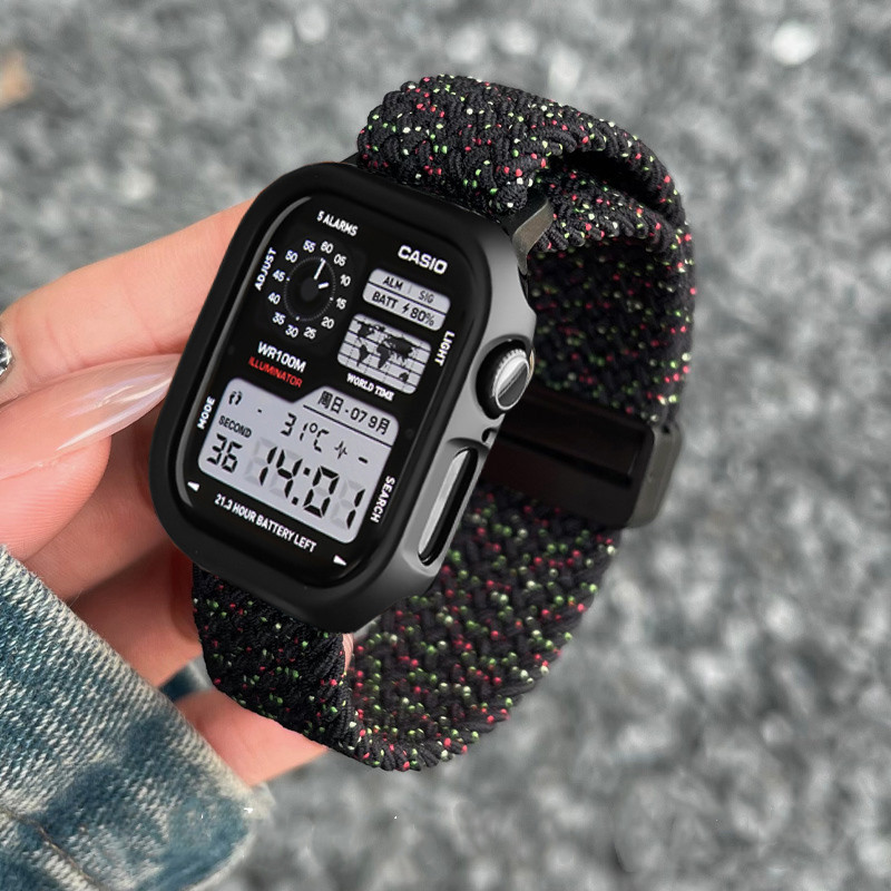 适用iwatchS11编织表带