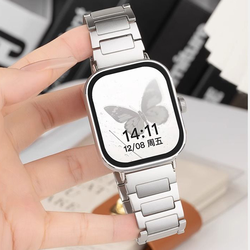 幺诺红米watch工字扣不锈钢腕带