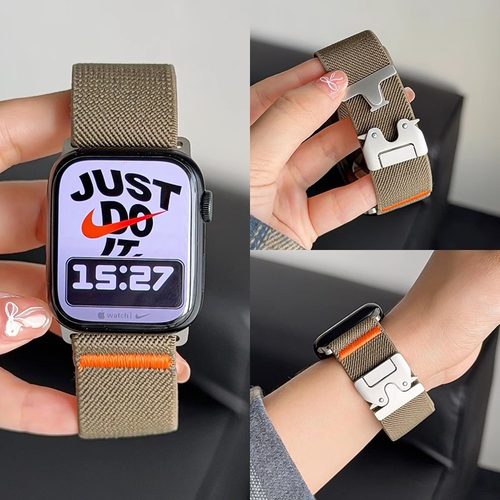 幺诺红米watch降落伞尼龙回环带