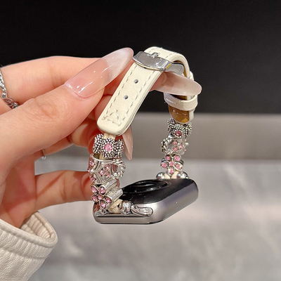 幺诺小米8/9pro串珠英伦粽焊皮带